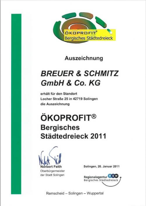 Company - Breuer & Schmitz